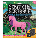 Ooly Scratch & Scribble Art Kit: Magical Unicorns
