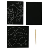 Ooly Scratch & Scribble Art Kit: Ocean Life