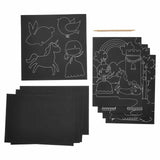 Ooly Scratch & Scribble Art Kit: Princess Garden