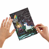 Ooly Scratch & Scribble Art Kit: Princess Garden