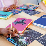 Ooly Scratch & Scribble Art Kit: Princess Garden