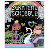 Ooly Scratch & Scribble Art Kit: Princess Garden
