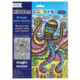 Ooly Hidden Colors Magic Paint Sheets - Magic Ocean