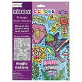 Ooly Hidden Colors Magic Paint Sheets - Magic Nature