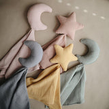Mushie Lovey Blanket Moon Primrose - Laadlee