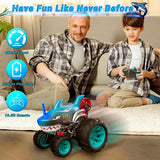 Crazon Scale 1:16 5-Wheel Stunt Car - Blue - Laadlee