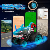 Crazon Scale 1:16 5-Wheel Stunt Car - Blue - Laadlee