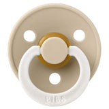 BIBS Colour Latex Size 2 Pacifier - Vanilla GLOW