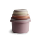 Mushie Stacking Cups Petal - Laadlee