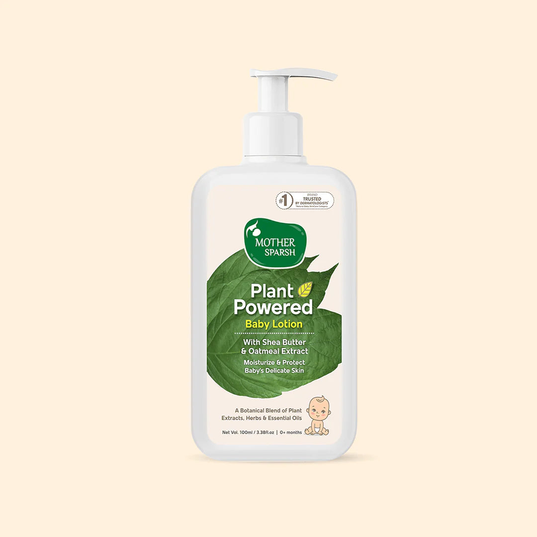 Mother Sparsh Plant Powered Baby Lotion - 100ml - Laadlee
