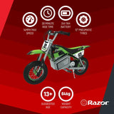 Razor Motorbike D.Rocket Sx350 22Km/H - Green