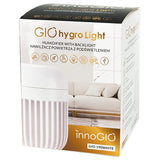 InnoGio - Hygro, Ultrasonic Air Humidifier with Night Light - White - Laadlee