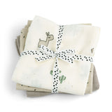 Done By Deer Burp Cloth 3-Pack Gots Lalee - Sand