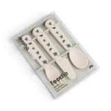 Done By Deer Foodie Cutlery Set Tiny Farm - Sand