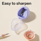 Deli 4Pc Pastel Color Pencil Sharpener