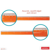 Nataraj Fluroscent Ruler 30Cm