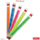 Nataraj Fluroscent Ruler 30Cm