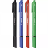Stabilo Nylon Tip Writing Pen Pointmax Assorted - Pack of 4