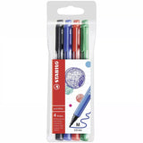 Stabilo Nylon Tip Writing Pen Pointmax Assorted - Pack of 4