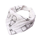 Eazy Kids Muslin Bandana Bibs - Set Of 3