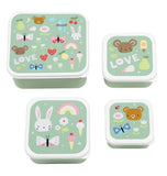 A Little Lovely Company Lunch & Snack Box Set - Joy