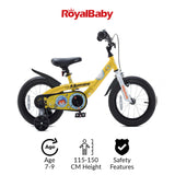 Chipmunk Kids Bike - Submarine 18" Yellow - Laadlee