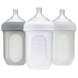 Boon Nursh Anti-Colic Bottles 8oz (236ml) Pack of 3 - Gray