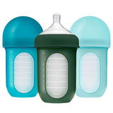 Boon Nursh Anti-Colic Bottles 8oz (236ml) Pack of 3 - Blue
