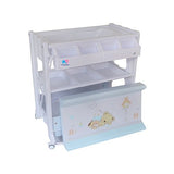 TheKiddoz Changing Table with Bathtub - Blue - Laadlee