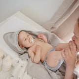 Mushie Changing Pad Cover White - Laadlee