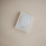 Mushie Changing Pad Cover White - Laadlee