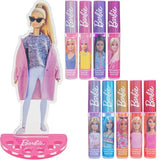 Townley Girl Barbie Lip Gloss Set with Acrylics Stand