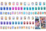Townley Press on Artificial False Nails Set - Pack of 84