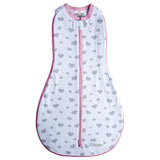 Woombie Grow With Me Swaddle - My love Hearts