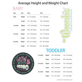 Woombie Grow With Me Swaddle - Mint Hello World