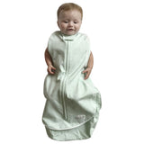 Woombie Grow With Me Swaddle - Mint Hello World