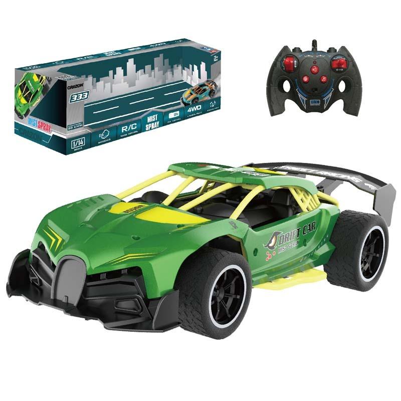 Crazon Scale 1:14 Smoking Car - Blue - Laadlee