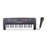 Power Joy Battery Operated Music Keyboard 37keys with Microphone