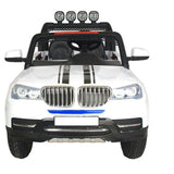 MYTS 2WD Dual Drive Jeep for Kids - White