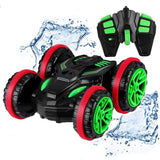 Crazon 2.4G 4Ch Amphibious R/ C Car - Red/ Green - Laadlee