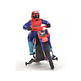 Crazon 2.4G Scale 1:10 Smoking Motorcycle - Red - Laadlee