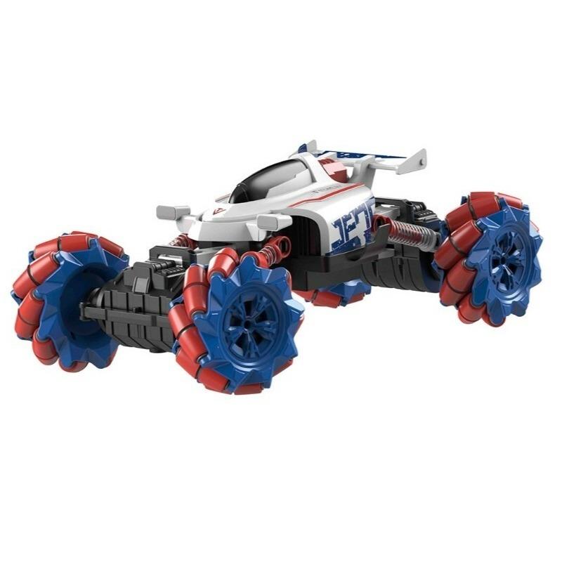 Crazon 2.4G Scale 1:14 High Speed Side Drifting Car - Blue/ Red - Laadlee