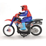 Crazon 2.4G Scale 1:10 Smoking Motorcycle - Red - Laadlee