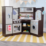 Kidkraft Ultimate Corner Play Kitchen Espresso