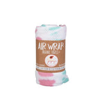 Woombie Air Wrap Blankets - Pink & Aqua Tie Dye