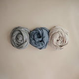 Mushie Baby Carrier Wrap Gray Melange - Laadlee