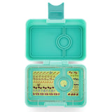 Yumbox Minisnack Box 3 Compartment - Surf Green