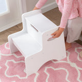 Kidkraft Two-Step Stool - White