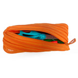 ZIPIT Neon Twister Pencil Case - Crazy Orange