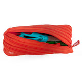 ZIPIT Neon Twister Pencil Case - Glowing Peach